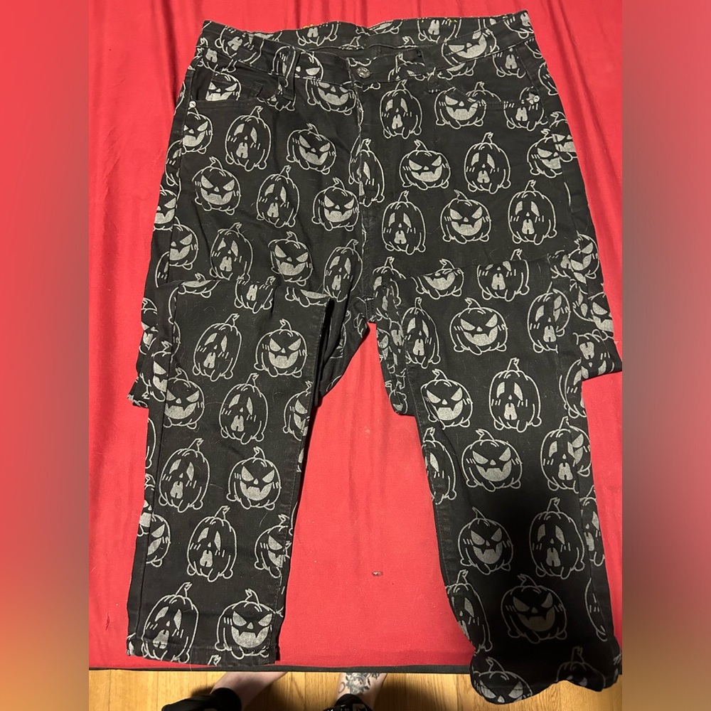 Pumpkin Skinny Jeans